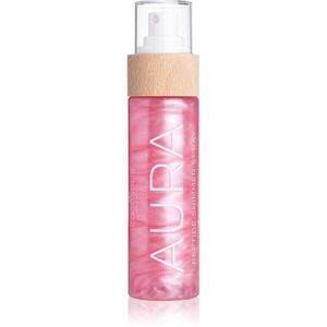 COCOSOLIS AURA Peptide Shimmer Spray hydratační sprej s rozjasňujícím efektem s vůní jahodového cheesecaku 100 ml obraz