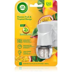 Air Wick Electric Passion Fruit & Tropical Mango elektrický osvěžovač vzduchu s náplní 19 ml obraz