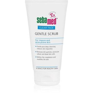 Sebamed Clear Face Gentle Scrub jemný pleťový peeling 150 ml obraz