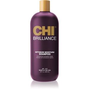 CHI Brilliance Optimum Moisture Shampoo hydratační šampon pro lesk a hebkost vlasů 946 ml obraz