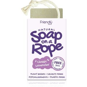 Friendly Soap Soap on a Rope Lavender přírodní mýdlo na šňůrce 95 g obraz
