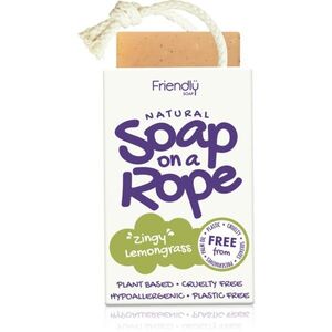 Friendly Soap Soap on a Rope Lemongrass přírodní mýdlo na šňůrce 95 g obraz