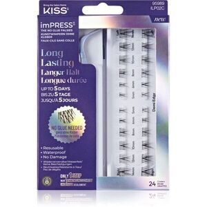KISS imPRESS LongLasting samolepící trsové řasy 20 ks obraz
