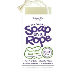 Friendly Soap Soap on a Rope Aloe Vera přírodní mýdlo na šňůrce 95 g obraz
