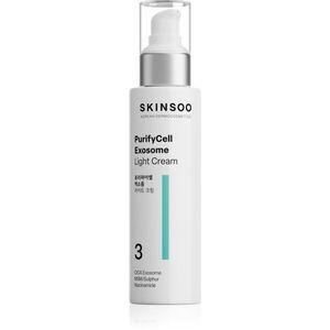 SKINSOO PurifyCell Exosome Light Cream lehký hydratační krém s matujícím efektem 120 ml obraz