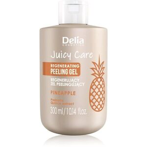Delia Cosmetics Juicy Care Pineapple tělový peeling s regeneračním účinkem 300 ml obraz