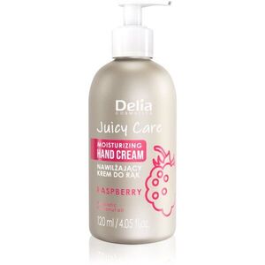 Delia Cosmetics Juicy Care Raspberry hydratační krém na ruce 120 ml obraz