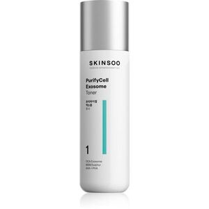 SKINSOO PurifyCell Exosome Toner zklidňující tonikum na regulaci kožního mazu 200 ml obraz