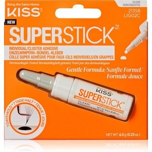 KISS Superstick Glue lepidlo na umělé řasy Clear 6.5 g obraz