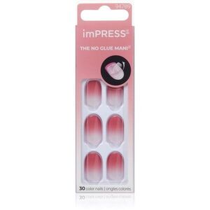 KISS imPRESS The No Glue Mani umělé nehty samolepicí Beat The Heat 30 ks obraz