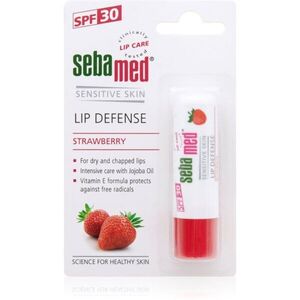 Sebamed Sensitive Skin Lip Defense ochranný balzám na rty SPF 30 Strawberry 4.7 g obraz