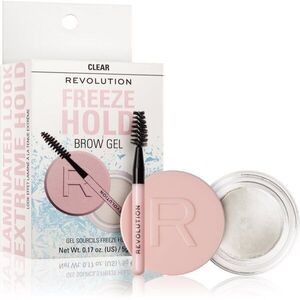 Revolution Freeze Hold gel na obočí se štětečkem 5 g obraz