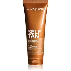 Clarins Self Tan Self-Tanning Milky Lotion samoopalovací krém na tělo a obličej 125 ml obraz
