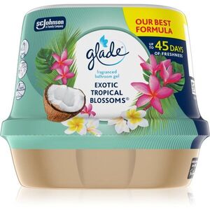 GLADE Exotic Tropical Blossoms vonný gel do koupelny 180 g obraz