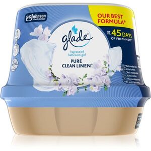 GLADE Clean Linen vonný gel do koupelny 180 g obraz