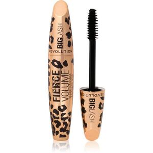 Revolution Big Lash Fierce Volume řasenka pro objem a zahuštění řas odstín Black 9 g obraz