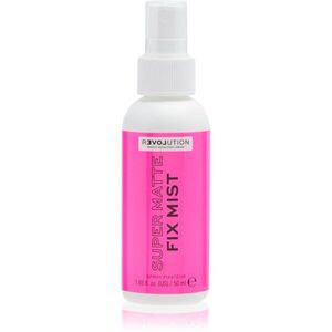 Revolution Super Matte Fix Mist podkladová báze a fixační sprej v jednom s matným efektem 50 ml obraz
