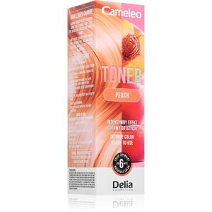 Delia Cosmetics Cameleo Toner barevný toner na vlasy odstín Peach 75 ml obraz