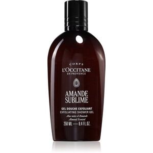 L’Occitane Amande Sublime Exfoliating Shower Gel exfoliační sprchový gel 250 ml obraz