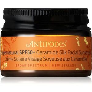 Antipodes Supernatural SPF50+ Ceramide Silk Facial Sunscreen ochranný pleťový krém s ceramidy SPF 50+ 15 ml obraz
