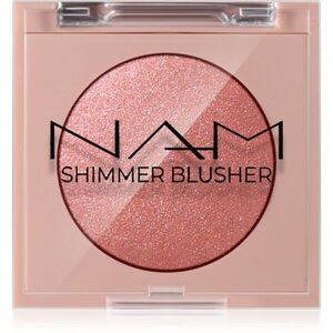 NAM Shimmer Blusher dlouhotrvající tvářenka odstín 2 Peach Ice Tea 4 g obraz