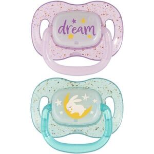 Canpol babies NIGHTGLOW Girl dudlík 6-18 m 2 ks obraz