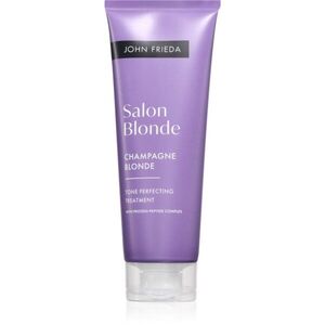 John Frieda Salon Blonde Tone Perfecting Treatment tónovací krém pro zvýraznění barvy vlasů odstín Sparkling Wine 120 ml obraz