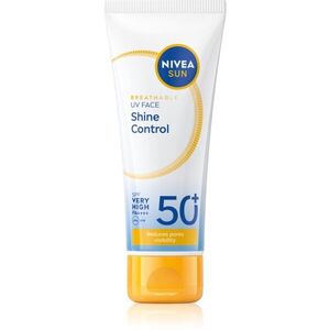 NIVEA SUN Shine Control pleťový krém na opalování SPF 50+ SPF 50+ 40 ml obraz