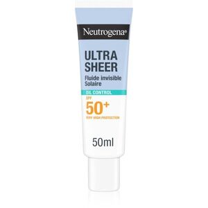 Neutrogena Ultra Sheer Oil Control ultra lehký fluid SPF 50+ 50 ml obraz