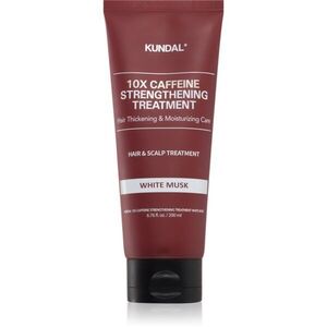 KUNDAL Caffeine 10X White Musk posilující péče pro lámavé a namáhané vlasy 200 ml obraz