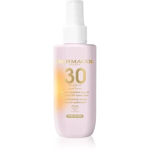 Dermacol Sun ochranný suchý olej na opalování voděodolný SPF 30 150 ml obraz