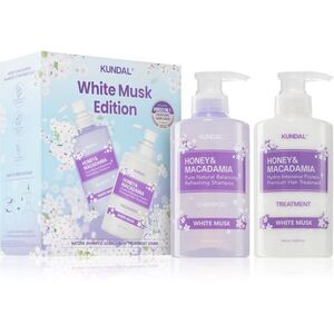 KUNDAL Honey & Macadamia White Musk dárková sada na vlasy obraz