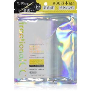 fractional CC Needle Serum C Face Mask rozjasňující pleťová maska s hydratačním účinkem 6 ks obraz