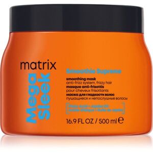 Matrix Mega Sleek Smoothing Mask maska na vlasy pro nepoddajné a krepatějící se vlasy 500 ml obraz
