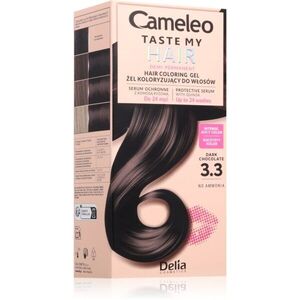 Delia Cosmetics Cameleo Taste My Hair semipermanentní barva na vlasy odstín 3.3 Dark Chocolate 1 ks obraz