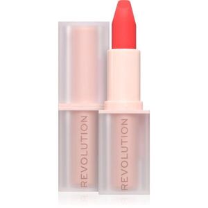 Revolution Lip Allure Soft Satin Lipstick krémová rtěnka se saténovým finišem odstín Vibe Red 3.2 g obraz