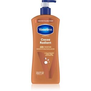 Vaseline Cocoa Radiant tělové hydratační mléko s kakaovým máslem 600 ml obraz