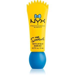 NYX Professional Makeup The Simpsons Smushy balzám na rty s matným efektem odstín Peekaboo Blue 8 ml obraz