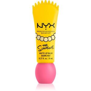 NYX Professional Makeup The Simpsons Smushy balzám na rty s matným efektem odstín Smarty Pink 8 ml obraz