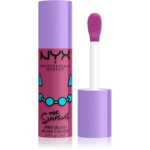 NYX Professional Makeup The Simpsons Fat Cheeks tekutá tvářenka odstín Lavendar Sass 8 ml obraz
