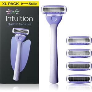 Wilkinson Sword Intuition Quattro Sensitive holicí strojek + náhradní břity obraz