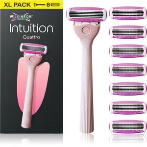 Wilkinson Sword Intuition Quattro holicí strojek + náhradní břity 8 ks obraz