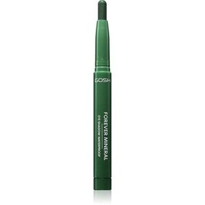 GOSH COPENHAGEN Forever Mineral Matte dlouhotrvající oční stíny v tužce odstín 019 Matt Olive Green 1.4 g obraz