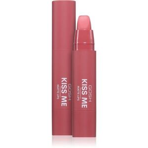 GOSH COPENHAGEN Kiss Me Matte Lips krémová rtěnka s matným efektem odstín 001 Hot Kiss 3 g obraz