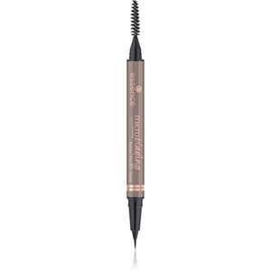 essence Microblading tužka na obočí se štětečkem odstín Light Brown 0.6 ml obraz