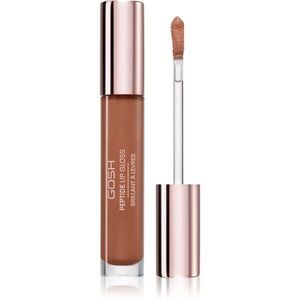 GOSH COPENHAGEN Peptide Lip Gloss lesk na rty s peptidy odstín 007 Chocolate Mousse 7 ml obraz