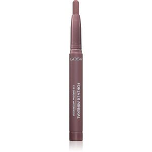 GOSH COPENHAGEN Forever Mineral Matte dlouhotrvající oční stíny v tužce odstín 018 Matt Plum 1.4 g obraz