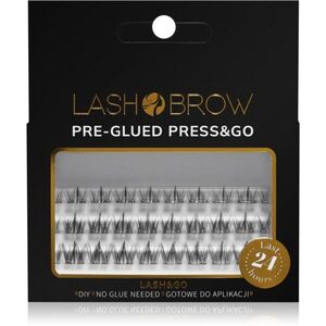 Lash Brow Press&Go Self-Adhesive Eyelashes samolepící trsové řasy Classy Night 1 ks obraz