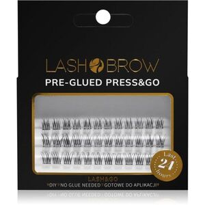 Lash Brow Press&Go Self-Adhesive Eyelashes samolepící trsové řasy Daily Natural 1 ks obraz