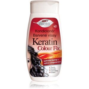 Bione Cosmetics Keratin Colour Fix kondicionér pro ochranu barvy 260 ml obraz